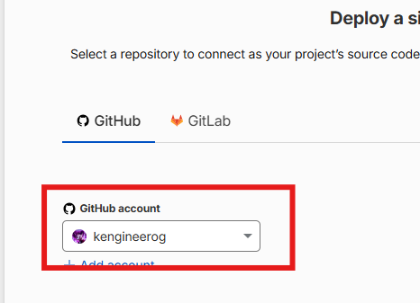 github account